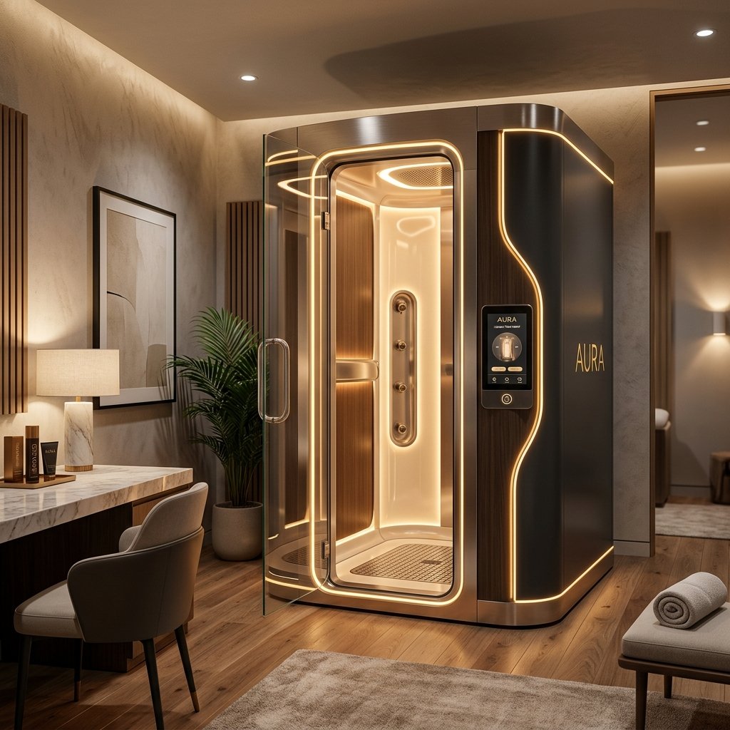 Get a Flawless Sunless Glow with the VersaSpa PRO Automated Spray Tan Cabin